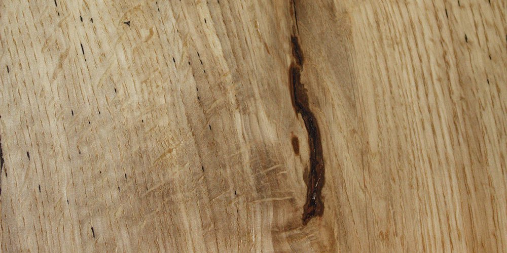 Natural real wood veneer sample